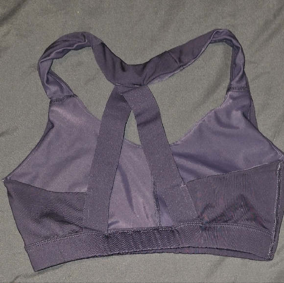 Adidas Purple Sports Bra - Picture 2 of 2
